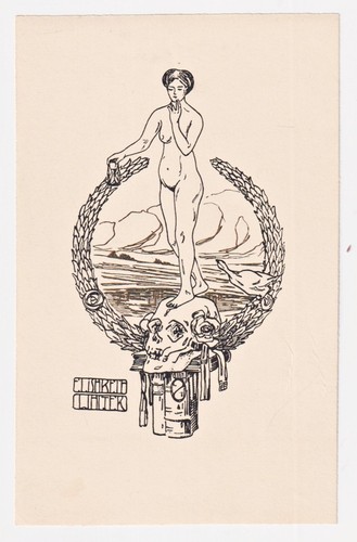 Exlibris elisabeth walter - walter, akt