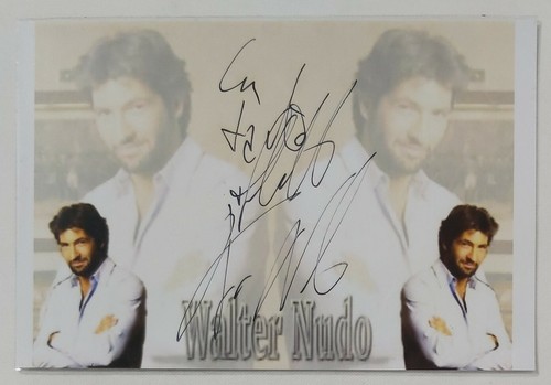 43547 186 autografo - foto,