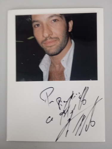 Walter nudo autografo - nudo,